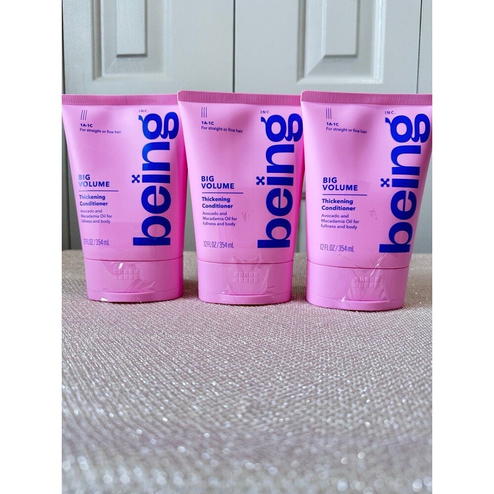 3 pk Being Big Volume Thickening Conditioner